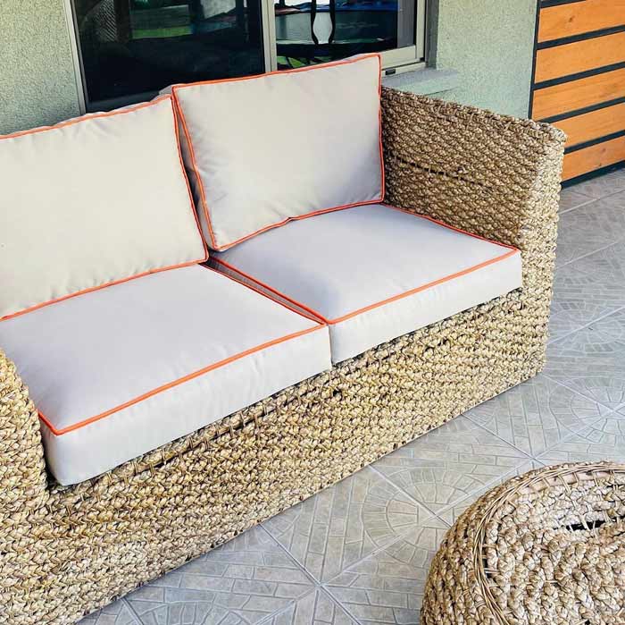 Cojines impermeables para terraza